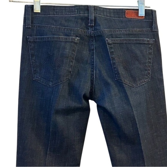 AG Adriano Goldschmied Angel Jeans Women's Size 27 Blue Straight Leg - Picture 10 of 11